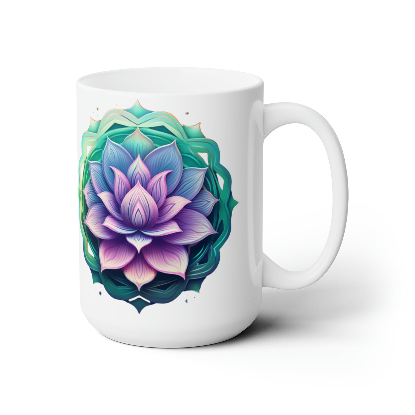 Mandala #2 Ceramic Mug 15oz