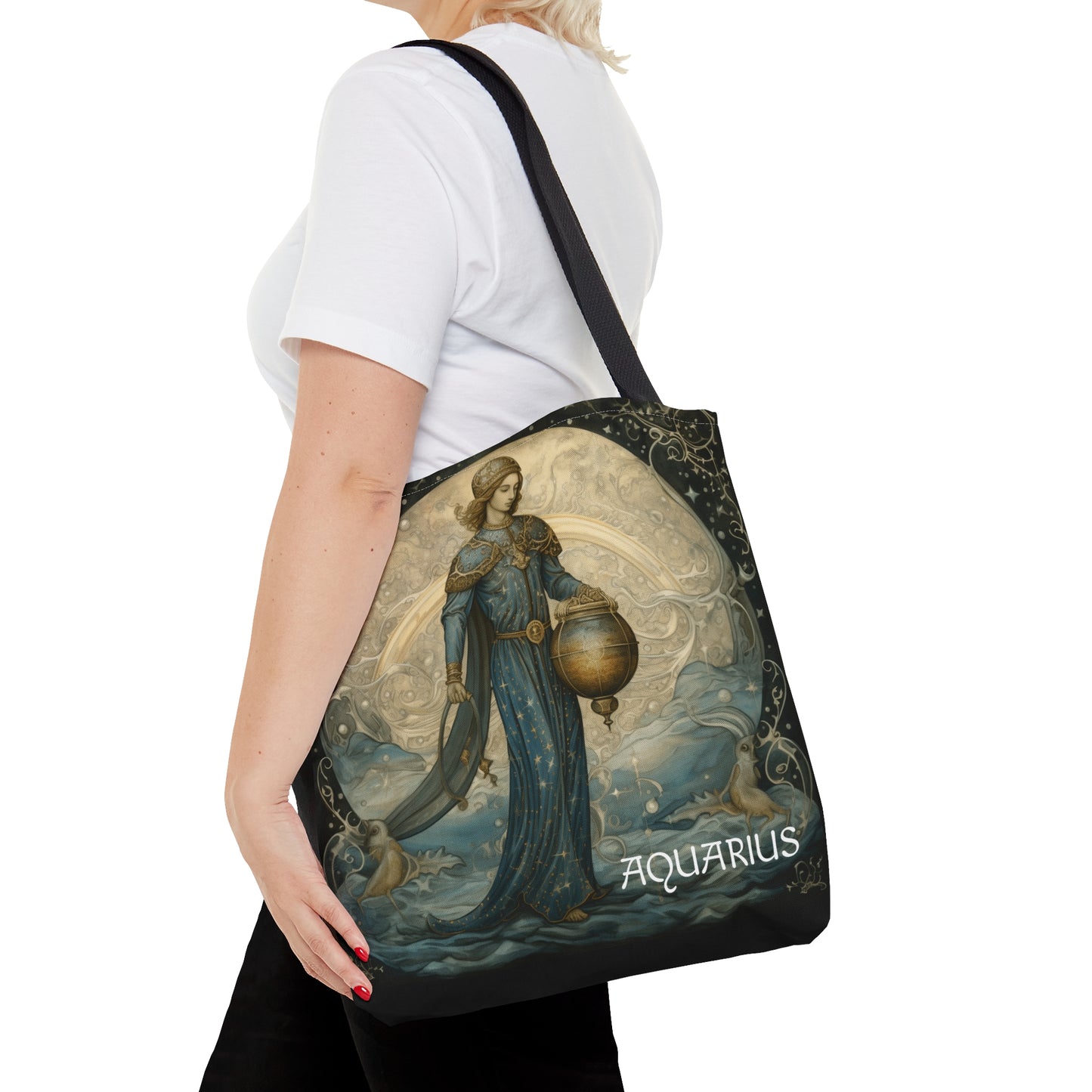 Aquarius3 Zodiac Tote Bag (AOP)