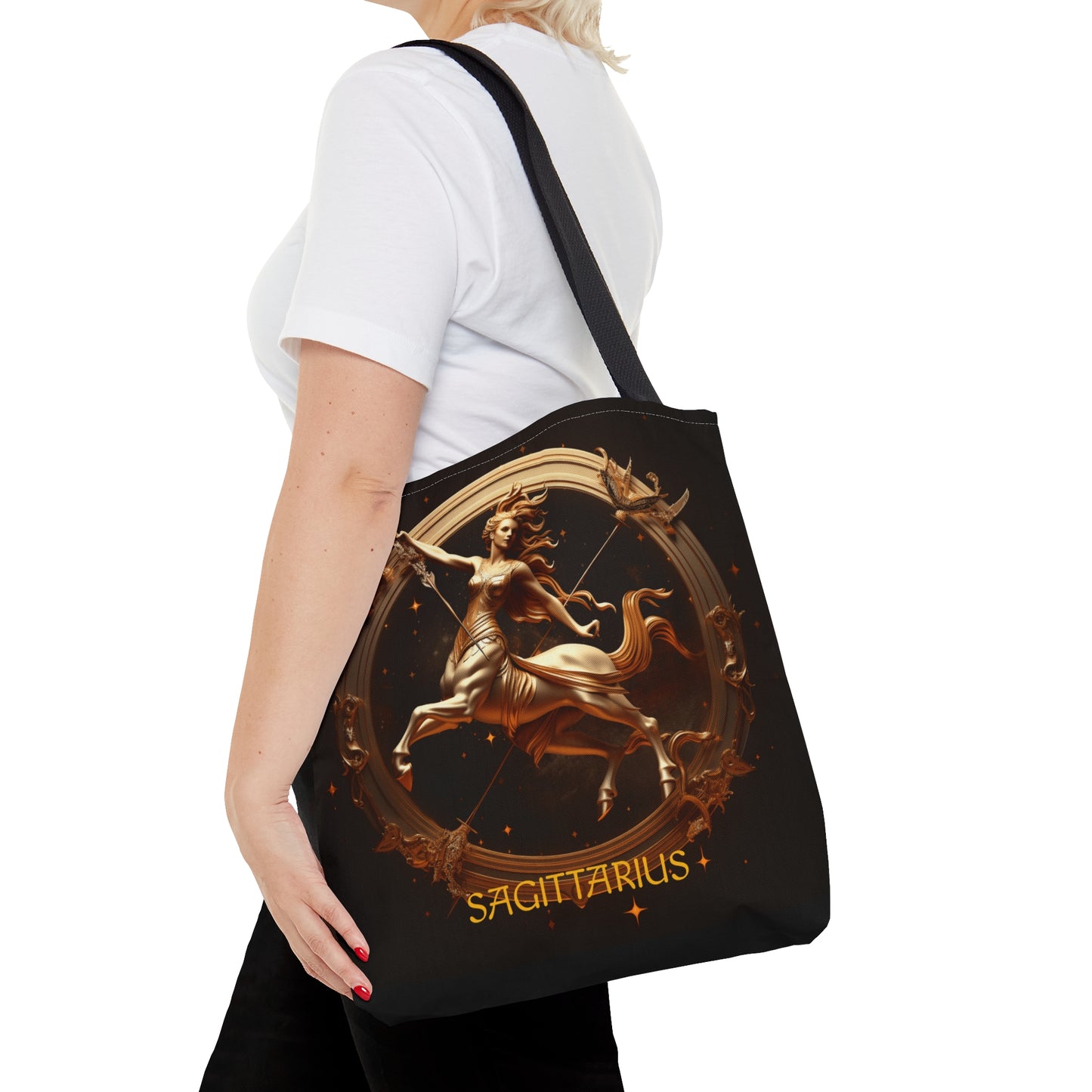 Sagittarius3 Zodiac Tote Bag (AOP)