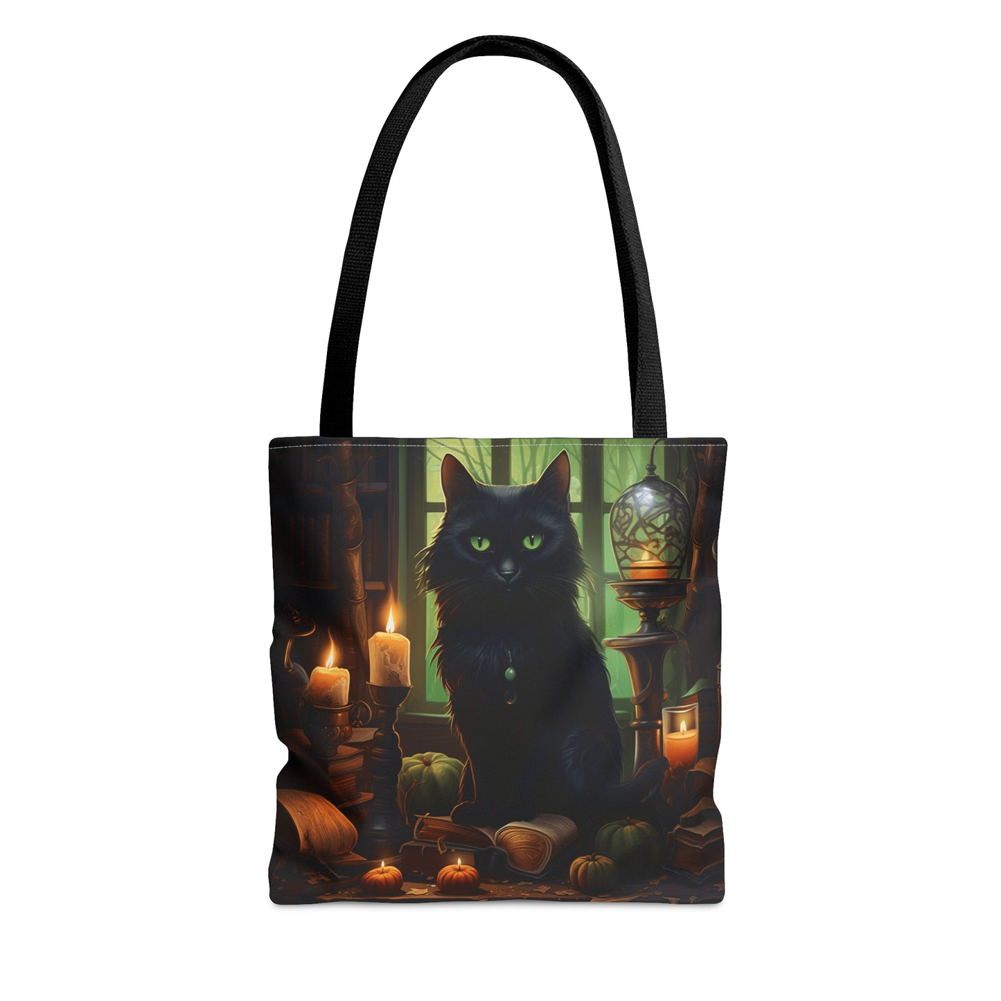 Halloween Cat Tote Bag (AOP)