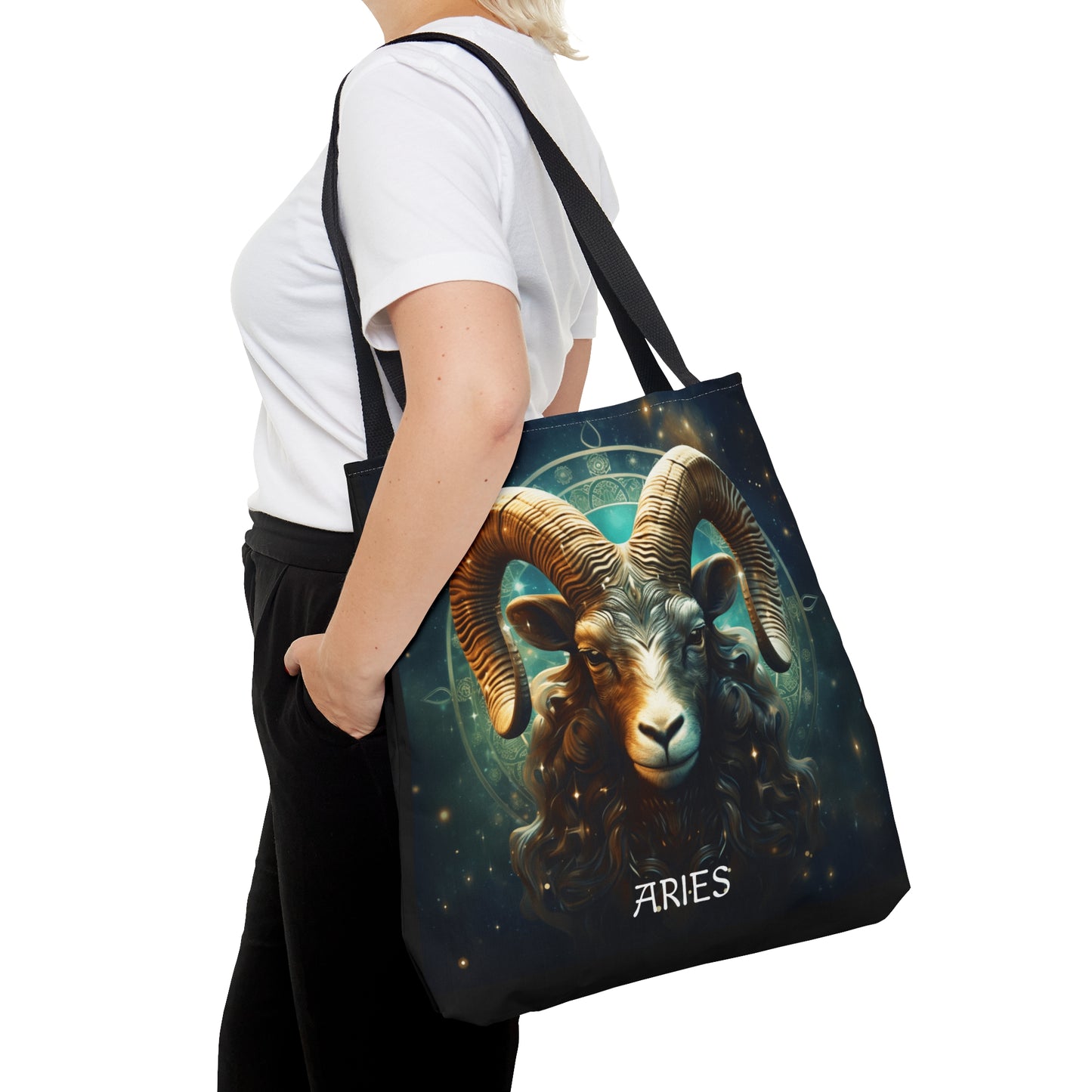 Aries2 Zodiac Tote Bag (AOP)