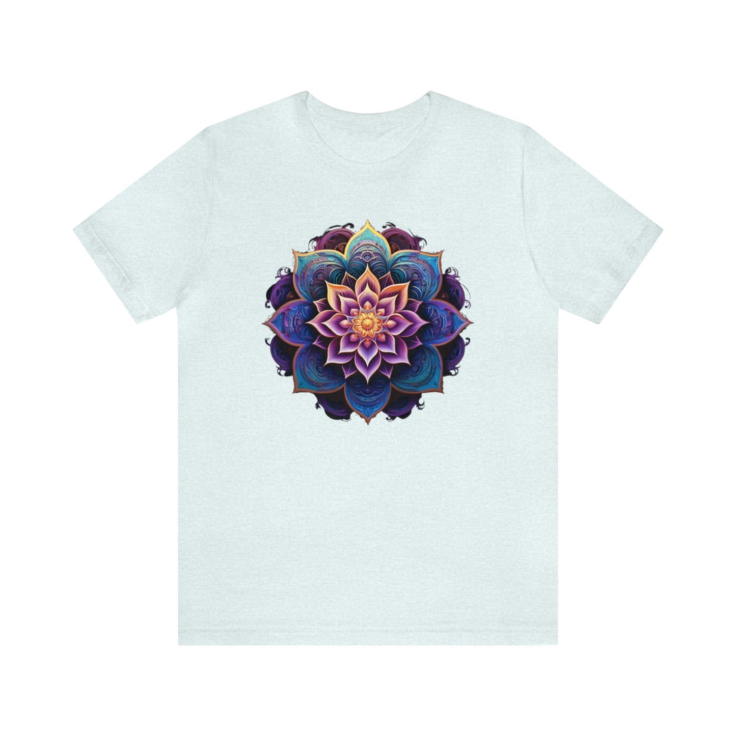 Zen Lotus Unisex Jersey Short Sleeve Tee