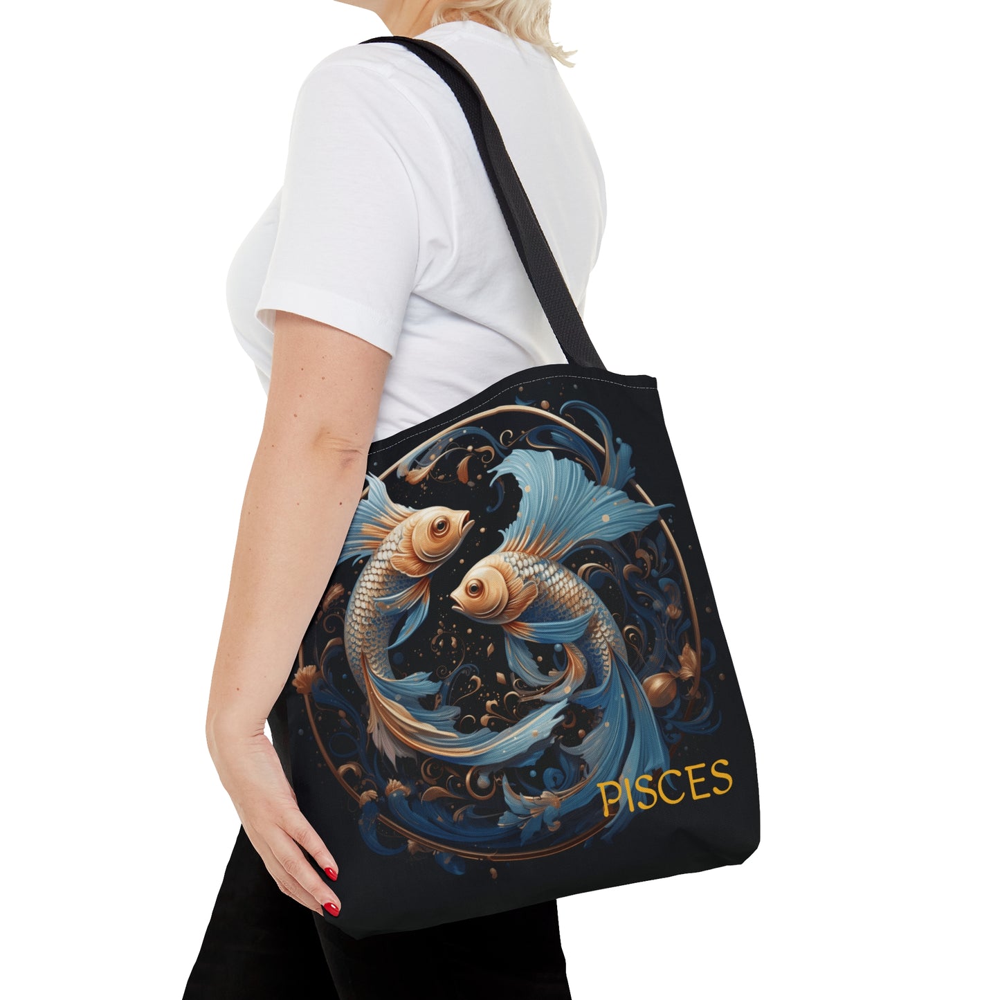 Pisces1 Zodiac Tote Bag (AOP)