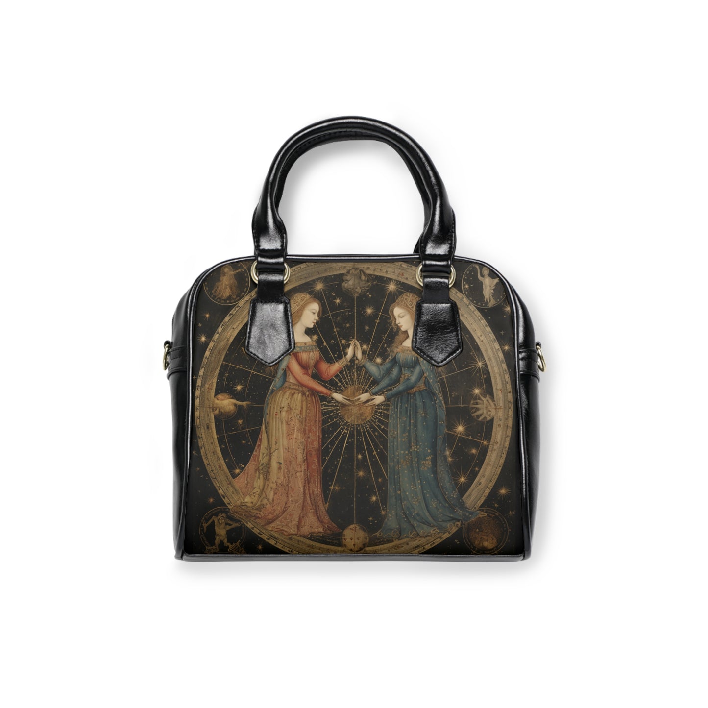 Gemini1 Zodiac Shoulder Handbag