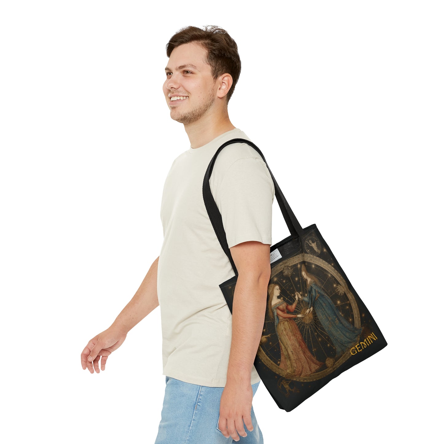 Gemini1 Zodiac Tote Bag (AOP)