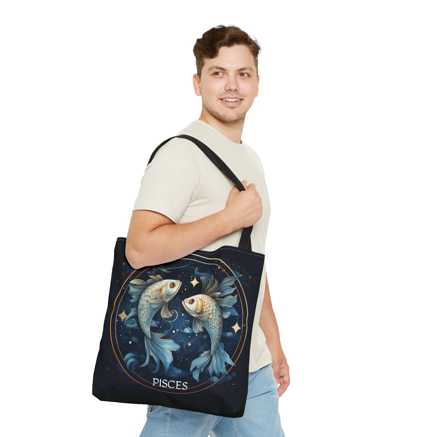 Pisces3 Zodiac Tote Bag (AOP)