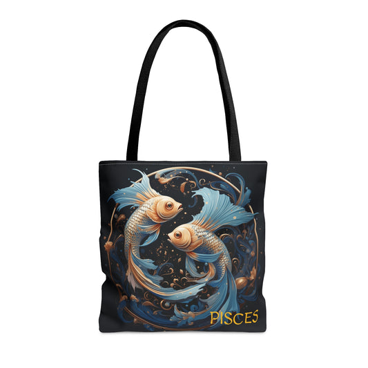 Pisces1 Zodiac Tote Bag (AOP)