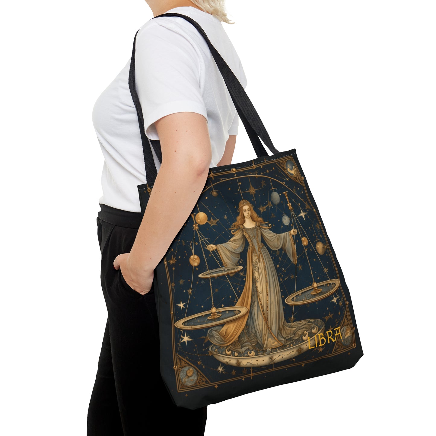 Libra1 Zodiac Tote Bag (AOP)