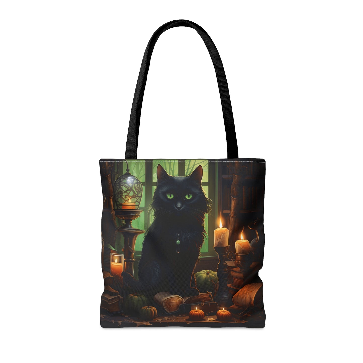 Halloween Cat Tote Bag (AOP)