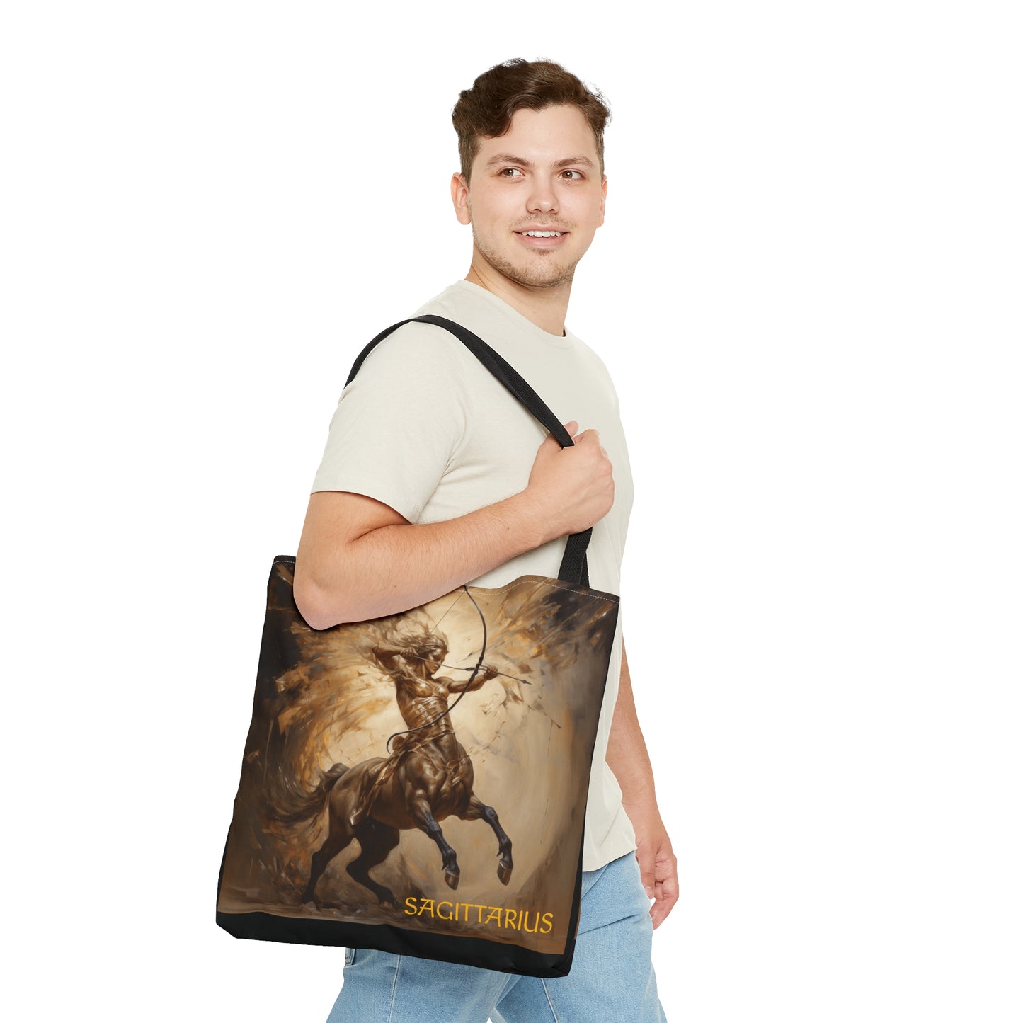 Sagittarius2 Zodiac Tote Bag (AOP)