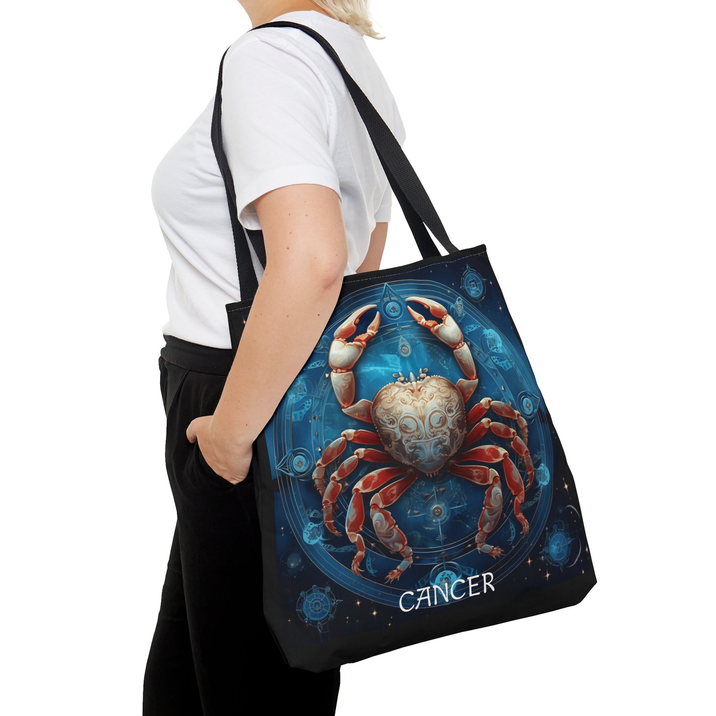 Cancer3 Zodiac Tote Bag (AOP)