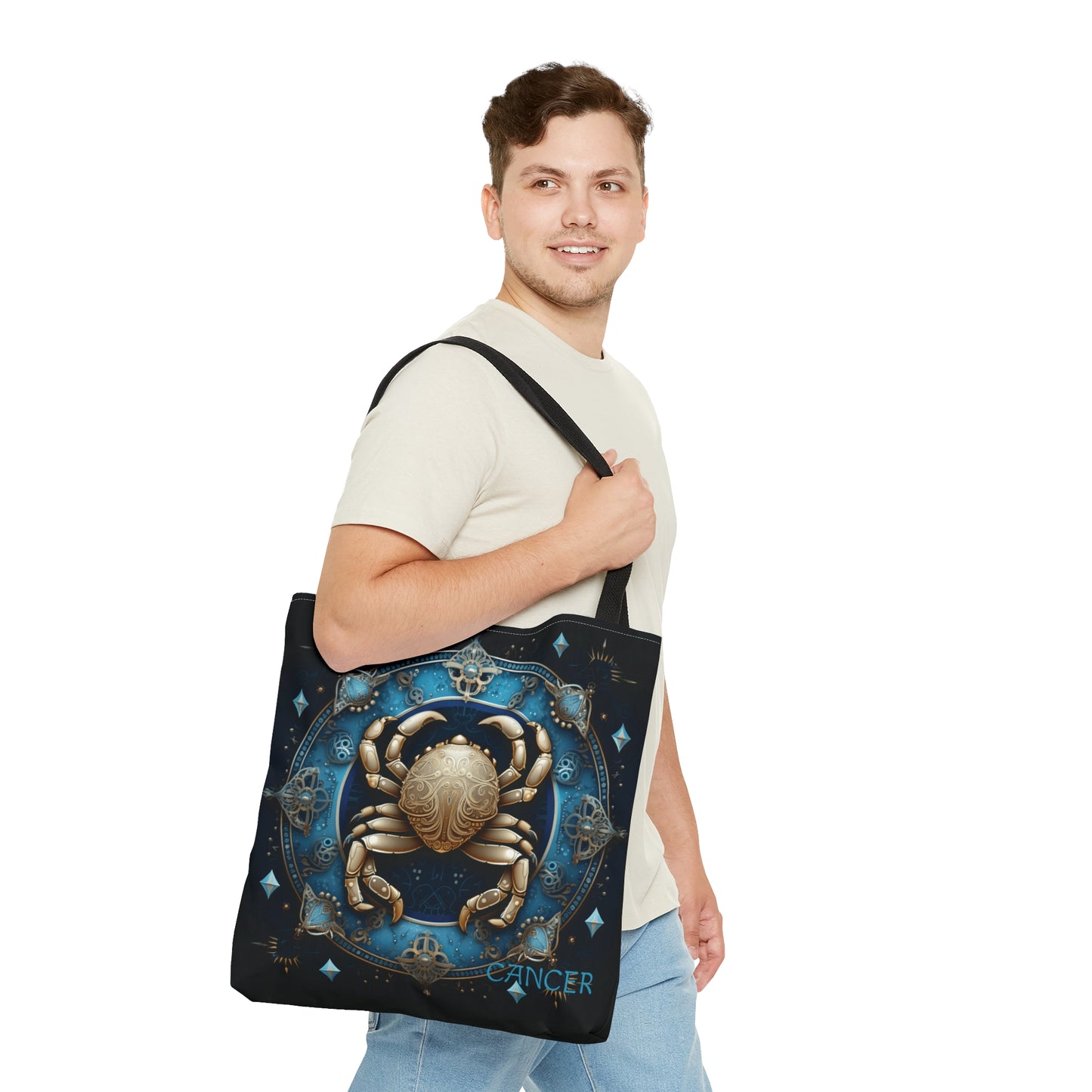 Cancer1 Zodiac Tote Bag (AOP)