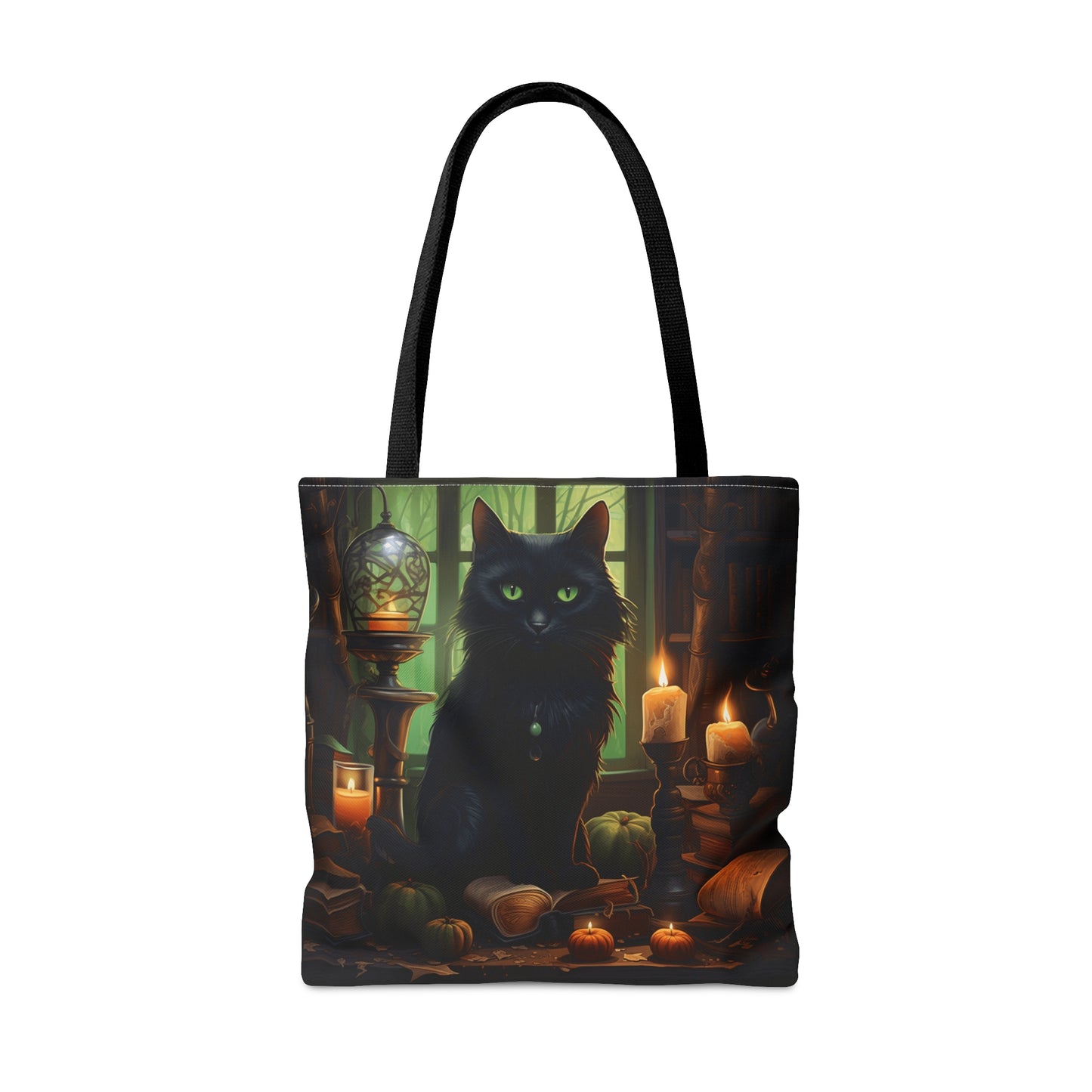 Halloween Cat Tote Bag (AOP)