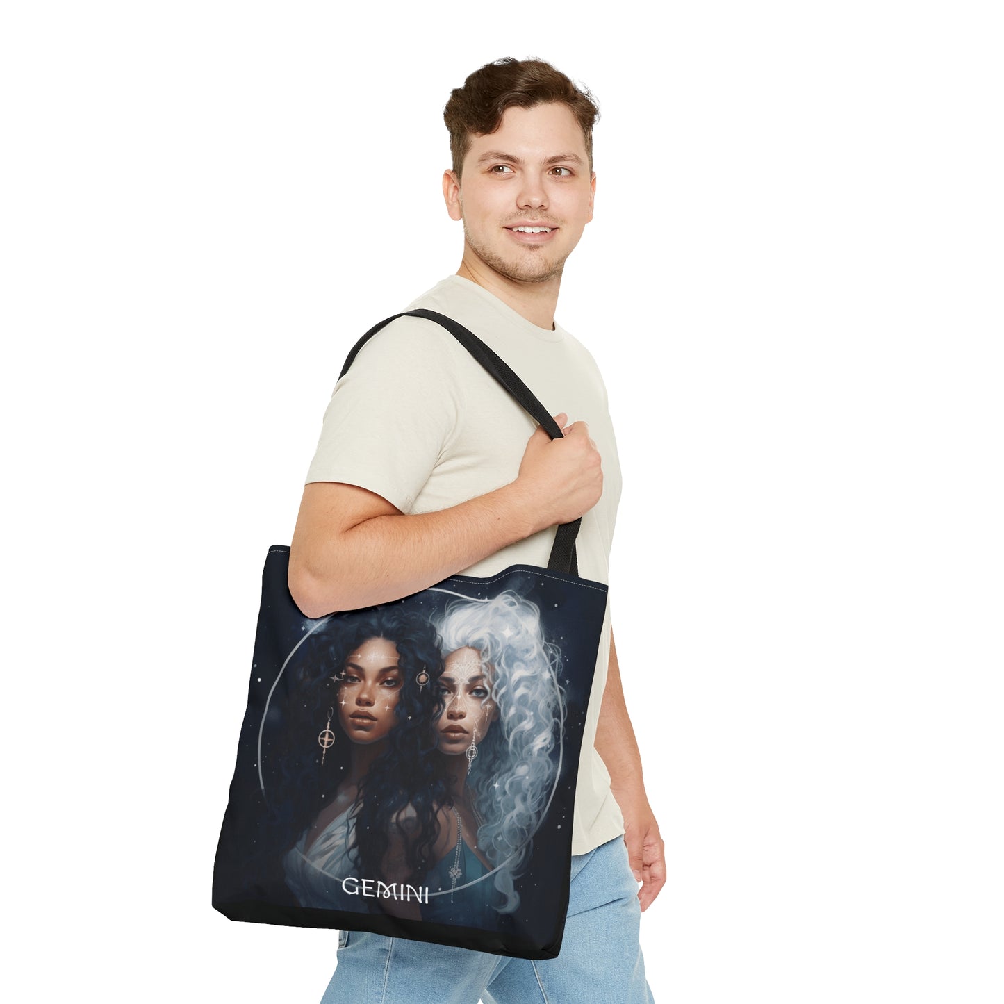 Gemini2 Zodiac Tote Bag (AOP)