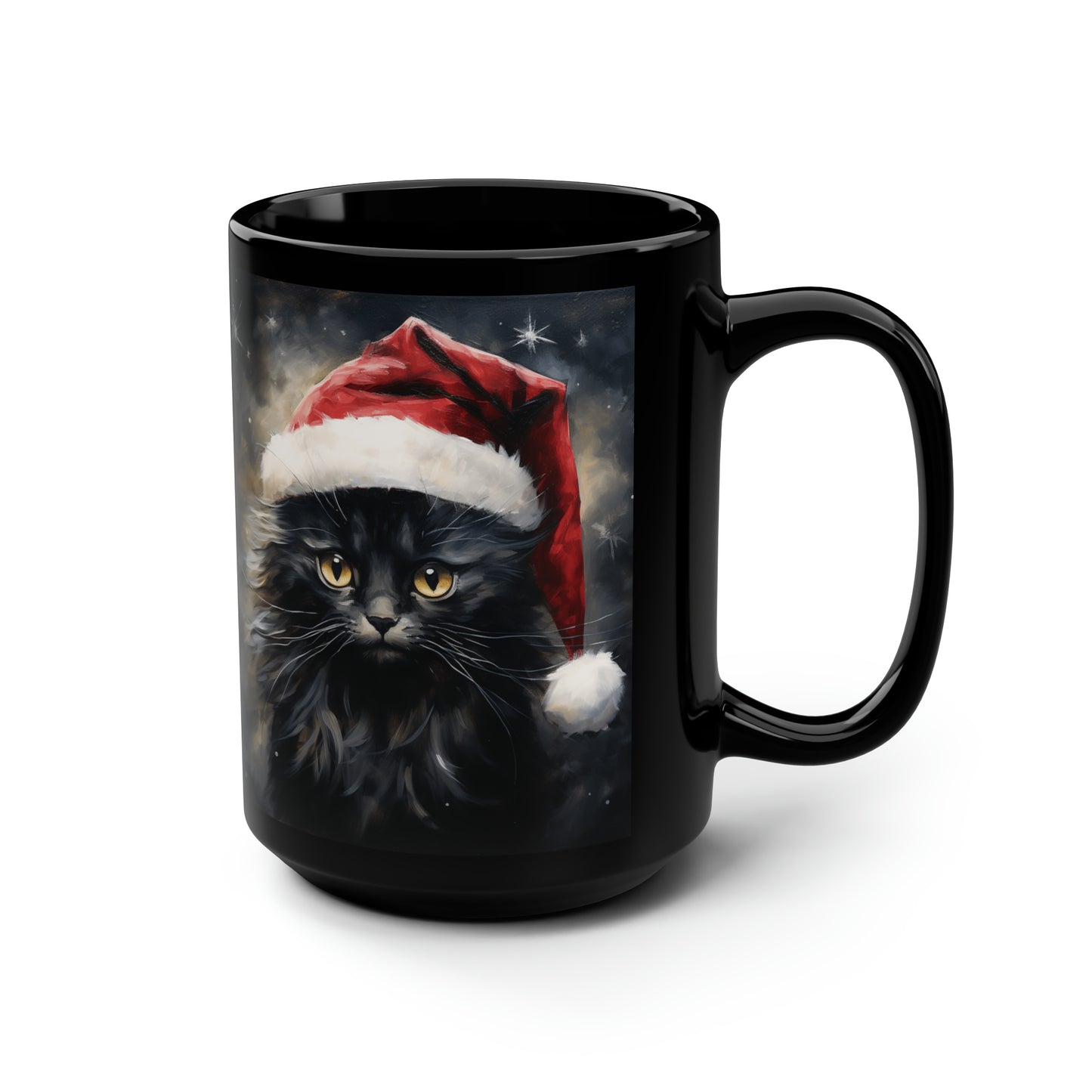 Christmas Cat 2 Mug, 15oz