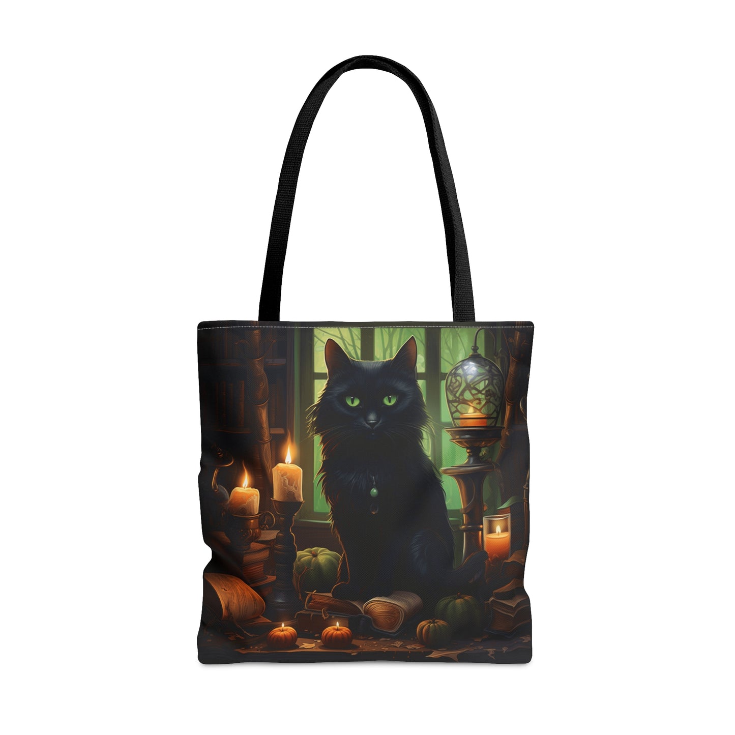 Halloween Cat Tote Bag (AOP)