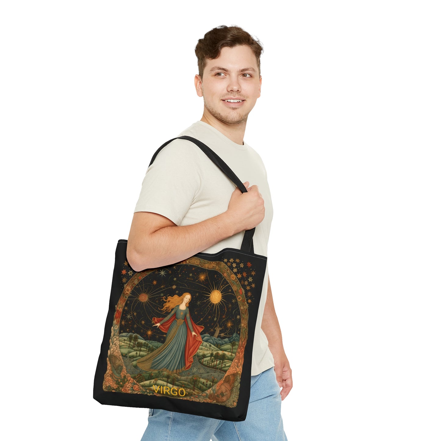 Virgo3 Zodiac Tote Bag (AOP)