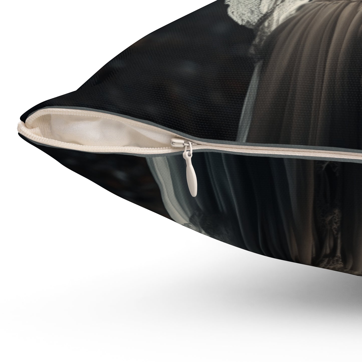 Halloween Bride Spun Polyester Square Throw Pillow