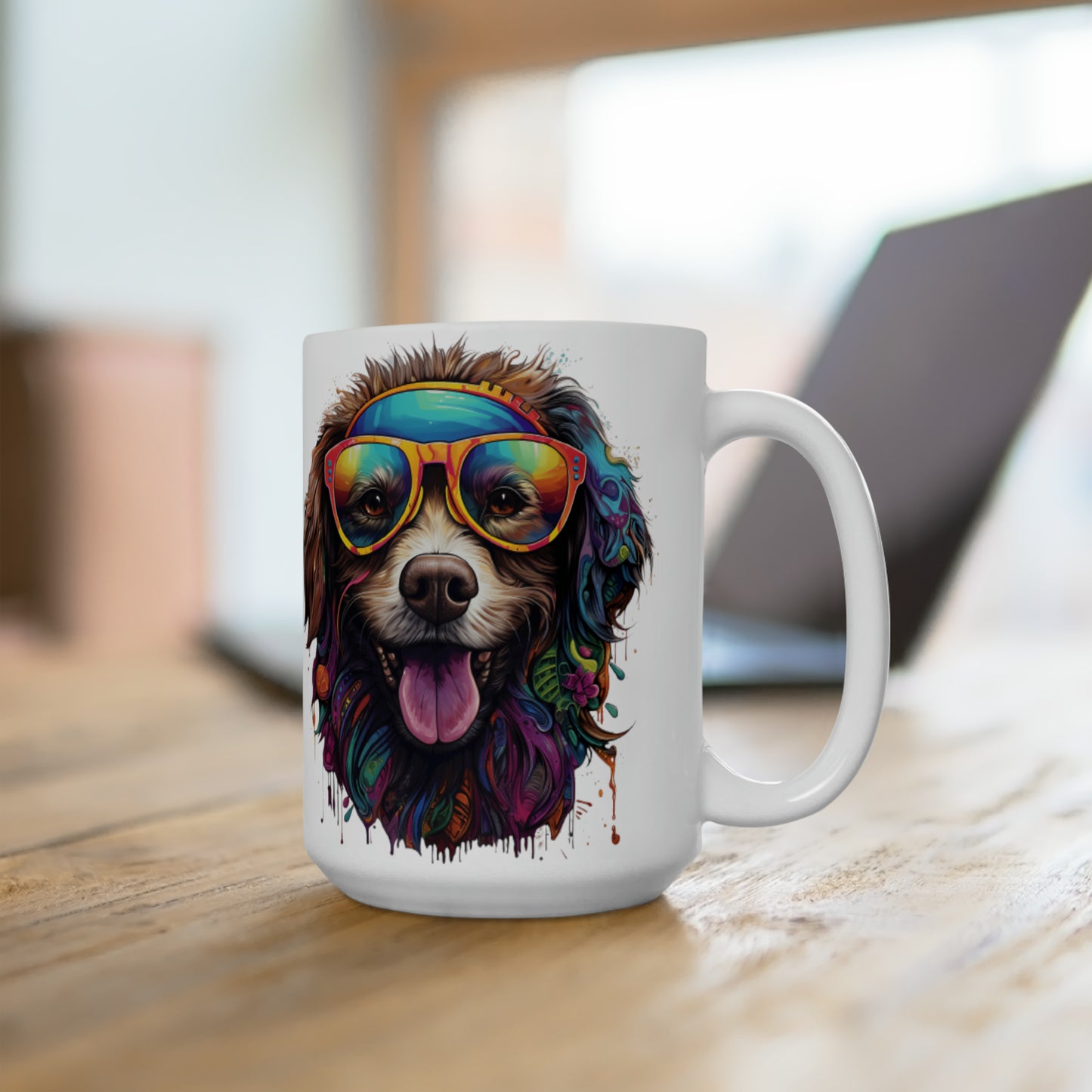 Dog3 Ceramic Mug 15oz